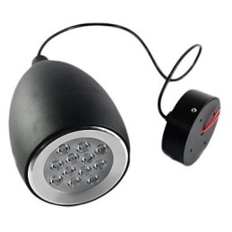 Nowoczesna współczesna lampa wisząca z metalowym globusem