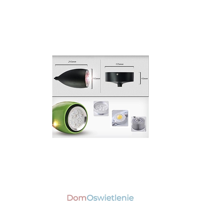 Nowoczesna współczesna lampa wisząca z metalowym globusem