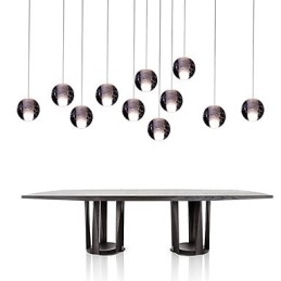 Lampa wisząca G4 Retroifit 3W Chromowana kryształowa nowoczesna współczesna lampa wisząca