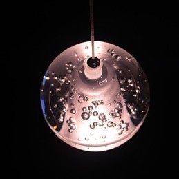 Lampa wisząca G4 Retroifit 3W Chromowana kryształowa nowoczesna współczesna lampa wisząca