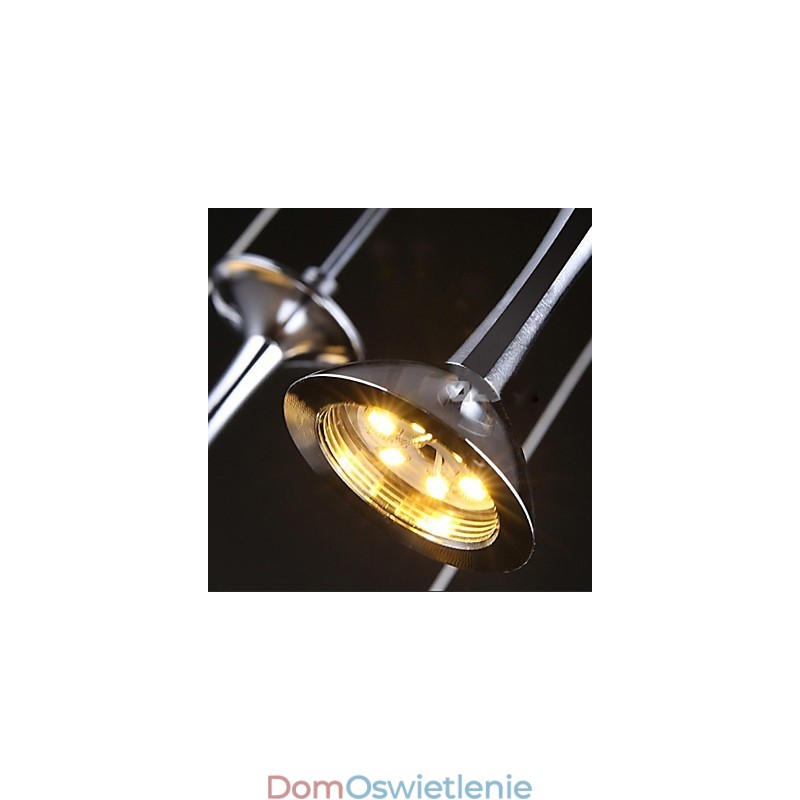 Lampy wiszące 3 światła długi tylny panel nowoczesny współczesny