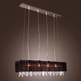 Nowoczesna Współczesna Wyspa Kryształ Inne Metalowe Lampy Wiszące