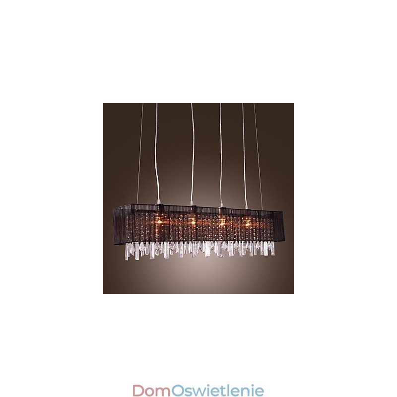 Nowoczesna Współczesna Wyspa Kryształ Inne Metalowe Lampy Wiszące