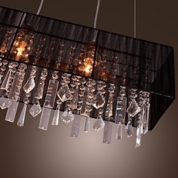 Nowoczesna Współczesna Wyspa Kryształ Inne Metalowe Lampy Wiszące