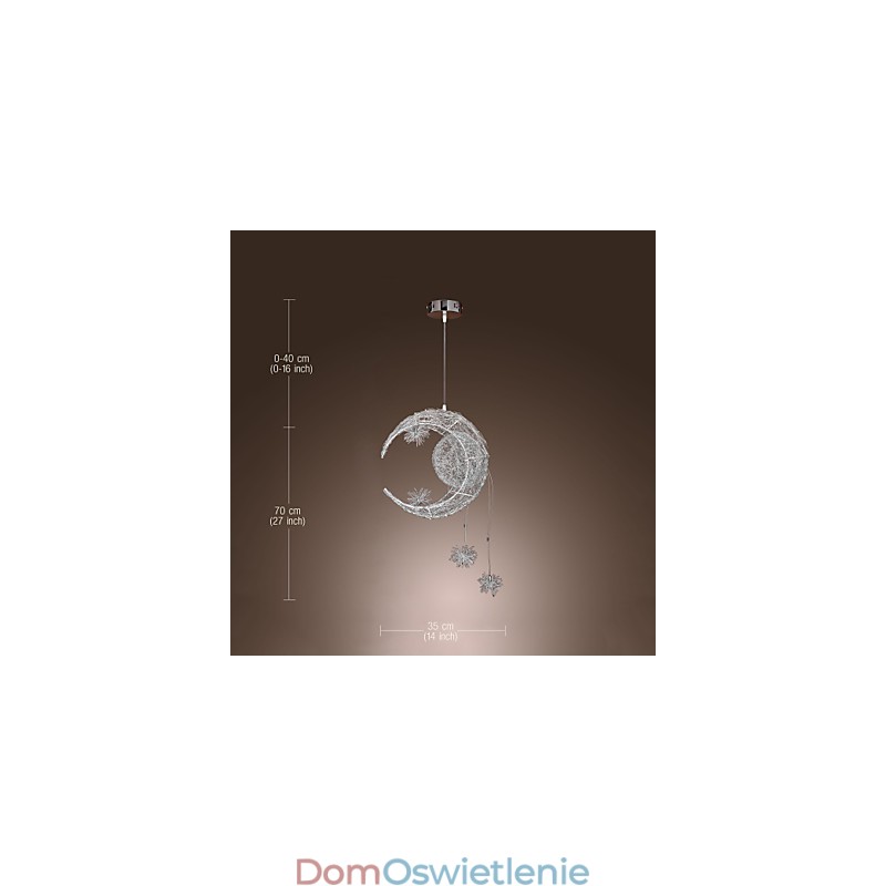 Nowoczesna współczesna lampa wisząca w stylu Globe Mini Galwanizowany metal