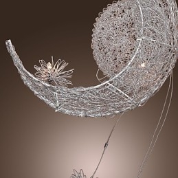 Nowoczesna współczesna lampa wisząca w stylu Globe Mini Galwanizowany metal