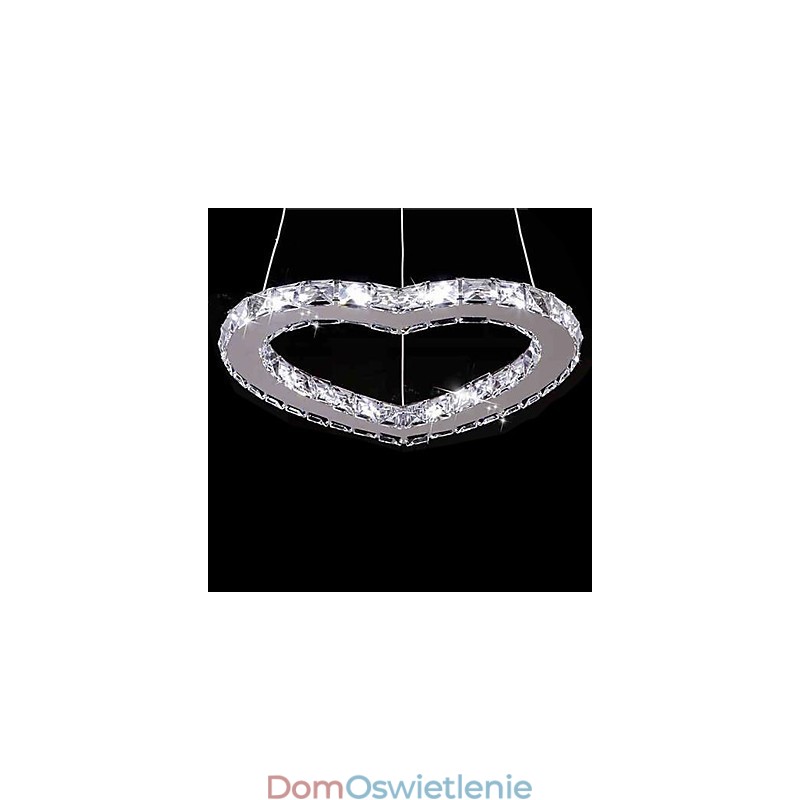 Nowoczesny współczesny kryształowy chromowany metalowy żyrandol