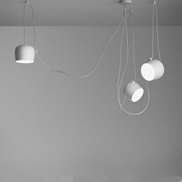 Nowoczesna współczesna lampa wisząca z metalu