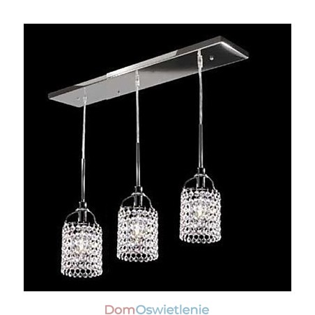 Kryształowa metalowa lampa wisząca Kryształowa metalowa lampa wisząca