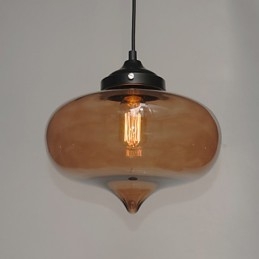 Lampa wisząca Bubble Design 1 z kloszem transparentnym