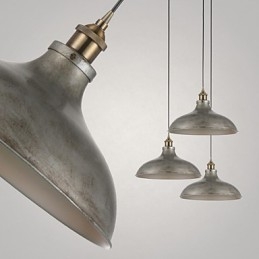 1 Lampy wiszące w stylu antycznym w stylu vintage w stylu przemysłowym w stylu metalowym z żelaza, lampa wisząca