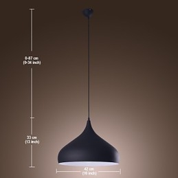 Nowoczesna współczesna retro miska w stylu miniaturowym obraz wiszący lampa