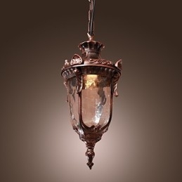 Lampa wisząca inspirowana stylem antycznym z 1 źródłem światła