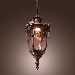 Lampa wisząca inspirowana stylem antycznym z 1 źródłem światła