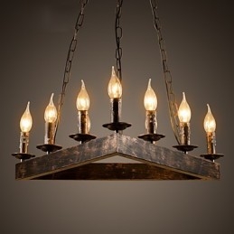 Retro Klasyczne Metalowe Lampy Sufitowe Proste Lampy Wiszące Lampy Wiszące Cafe