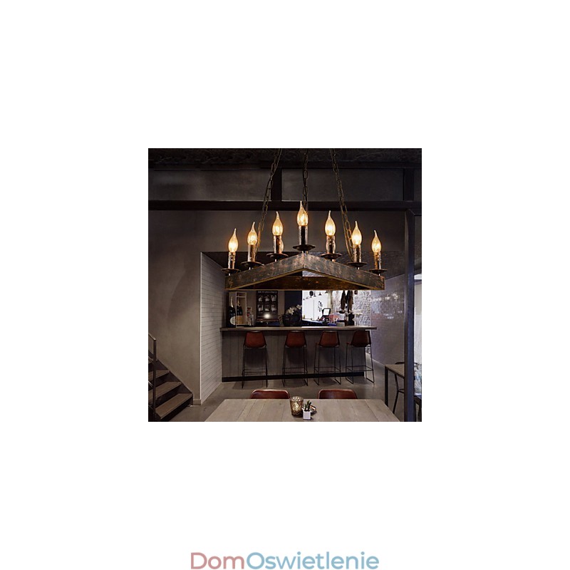 Retro Klasyczne Metalowe Lampy Sufitowe Proste Lampy Wiszące Lampy Wiszące Cafe