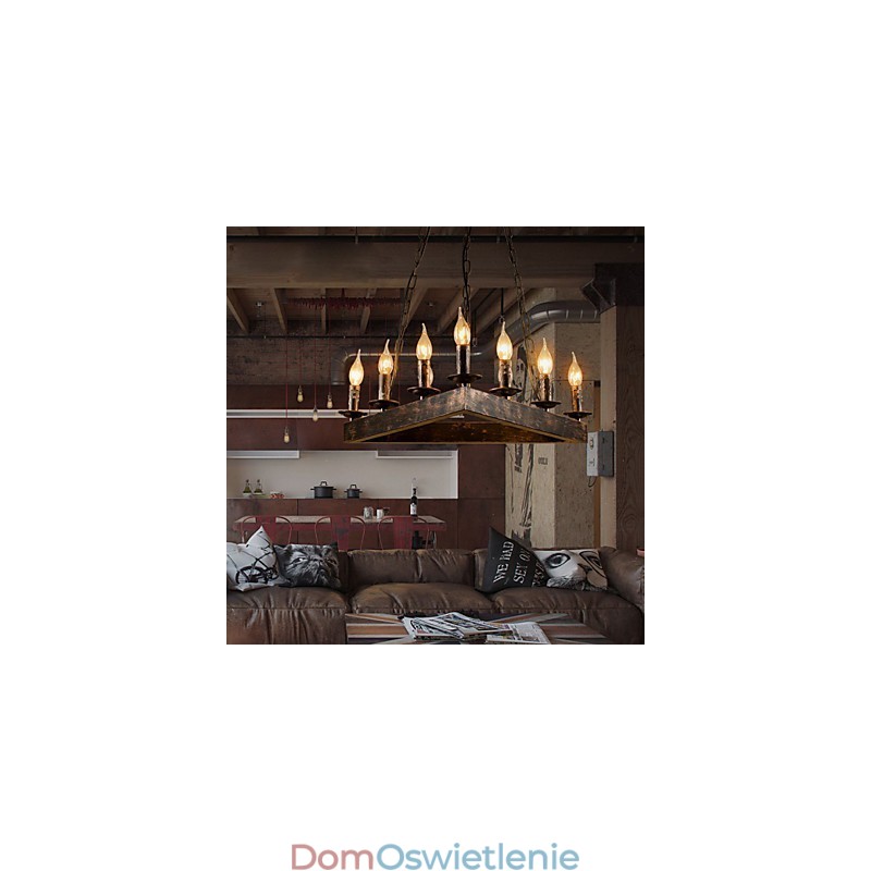 Retro Klasyczne Metalowe Lampy Sufitowe Proste Lampy Wiszące Lampy Wiszące Cafe