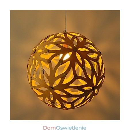 Retro Country Wood Bamboo Lampa wisząca Retro Country Wood Bamboo Lampa wisząca