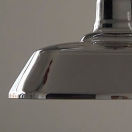 Vintage Galwanizowana Lampa Wisząca Garaż