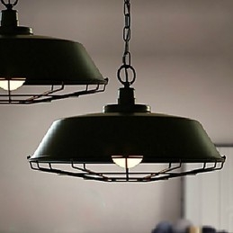 Kute żelazo, wiejskie przywracanie starożytnych sposobów, pojedyncza głowica lampy Droplight