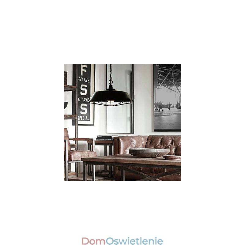 Kute żelazo, wiejskie przywracanie starożytnych sposobów, pojedyncza głowica lampy Droplight