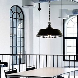 Kute żelazo, wiejskie przywracanie starożytnych sposobów, pojedyncza głowica lampy Droplight