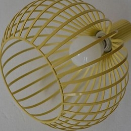 Amerykański retro kontraktowy kuty żelazny żyrandol klatka dla ptaków lampa światło