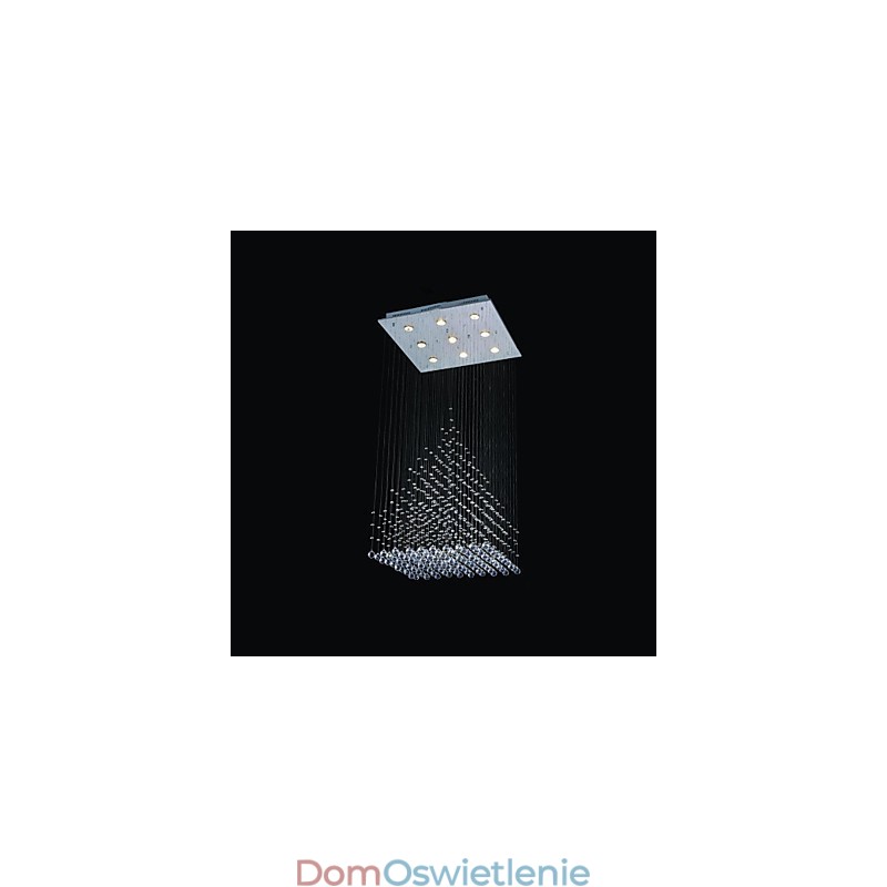 Nowoczesny współczesny kryształowy chromowany metalowy uchwyt ścienny