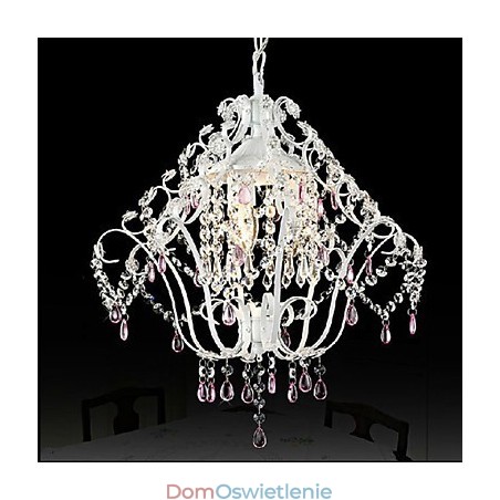 Europejski styl ogrodowy modny kryształowy wisiorek