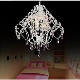 Europejski styl ogrodowy modny kryształowy wisiorek