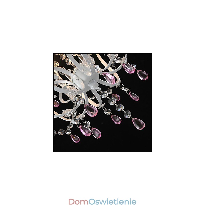 Europejski styl ogrodowy modny kryształowy wisiorek