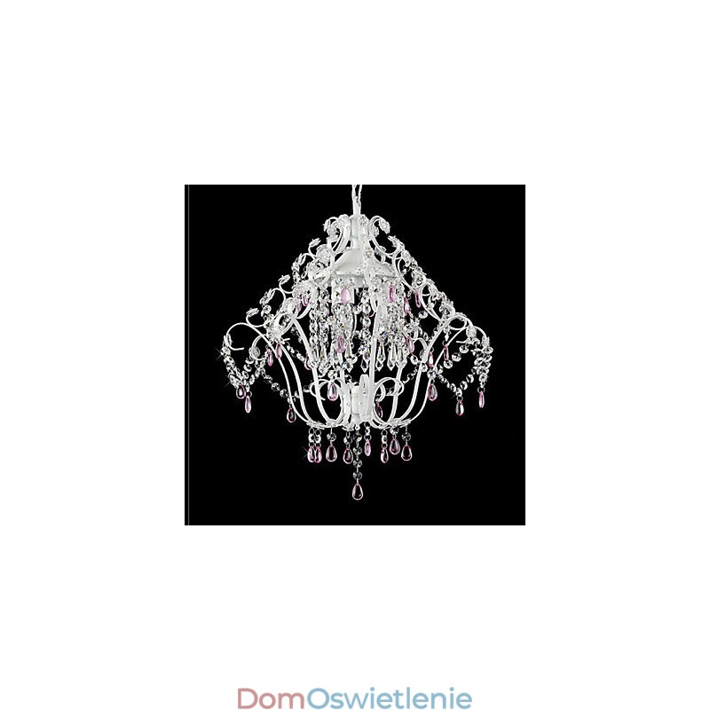 Europejski styl ogrodowy modny kryształowy wisiorek