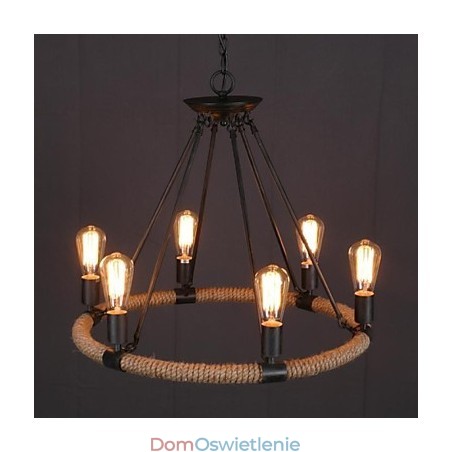 Wisząca lampa metalowa w stylu rustykalnym Mini Wisząca lampa metalowa w stylu rustykalnym Mini