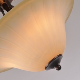 5 Vintage Mini Styl Malowanie Metalowe Lampy Wiszące