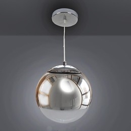 Nowoczesna, współczesna lampa wisząca w stylu Globe Mini Galwanizowana