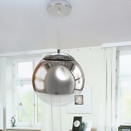 Nowoczesna, współczesna lampa wisząca w stylu Globe Mini Galwanizowana