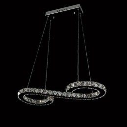 Model Wisząca lampa Nowoczesne lampy kryształowe Oświetlenie Luksusowe oprawy oświetleniowe sufitowe