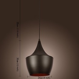 Nowoczesny współczesny styl retro mini lampa wisząca
