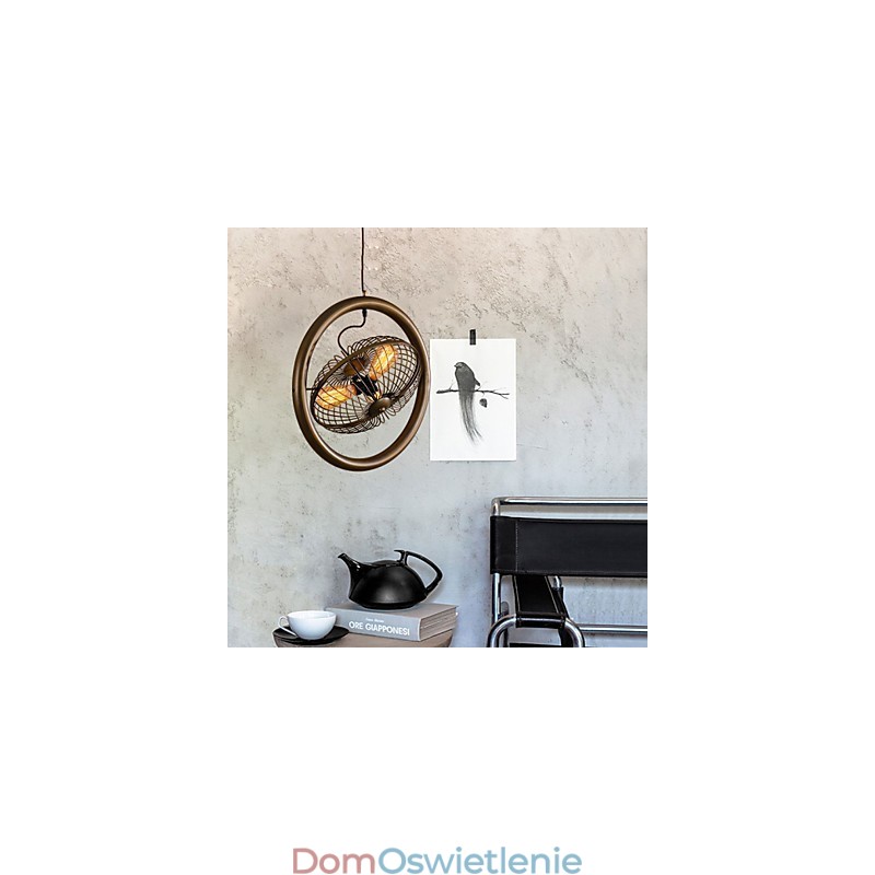 Retro Klasyczne Metalowe Lampy Sufitowe Wentylatorowe Proste Lampy Wiszące Lampy Wiszące Cafe