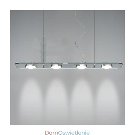 Lampa biurkowa do restauracji, prostokątna, szklana Lampa biurkowa do restauracji, prostokątna, szklana