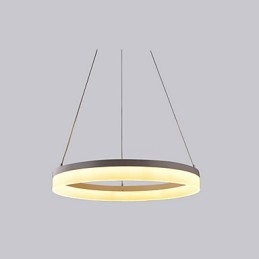 1 Pierścień 3 Pierścienie Art Deco Żyrandol 60 cm Wisząca lampa 36 W