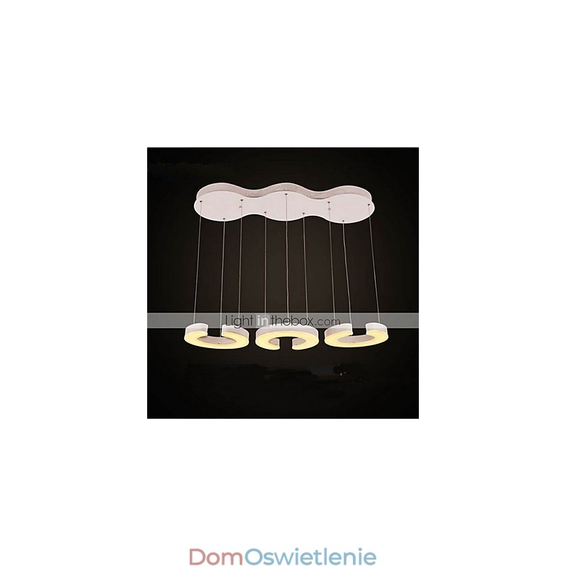 Żyrandol akrylowy typu Three C