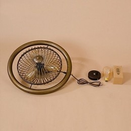 Retro Industrial Wind lamp wentylator lampa wisząca w stylu amerykańskim