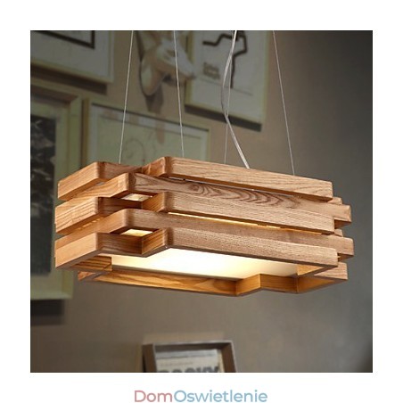 Nowoczesna współczesna rustykalna lampa wisząca z drewna bambusowego Nowoczesna współczesna rustykalna lampa wisząca z drewna bambusowego
