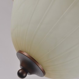 Rustykalny domek w stylu vintage mini malowanie metalowa lampa wisząca