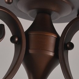 Rustykalny domek w stylu vintage mini malowanie metalowa lampa wisząca