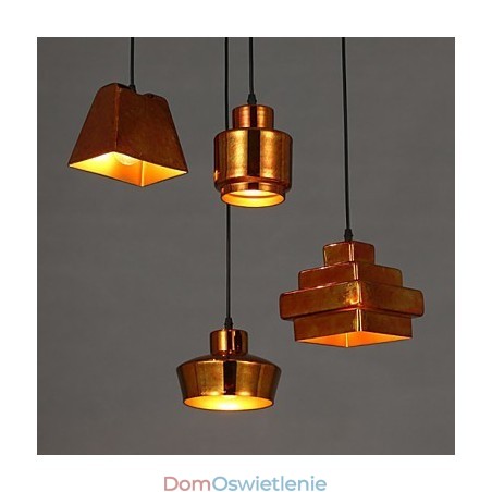 Amerykański wiejski retro szklany żyrandol zardzewiały siedzący droplight Amerykański wiejski retro szklany żyrandol zardzewiały siedzący droplight