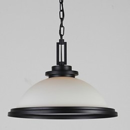 Lampy wiszące Rustykalny domek Metal Malowanie Czarny