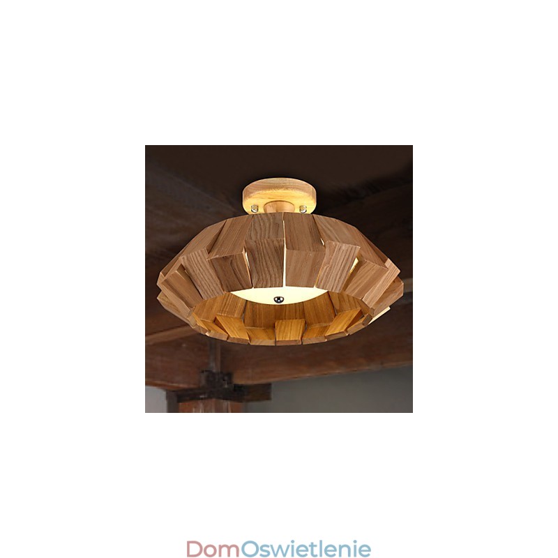 Nowoczesny Współczesny Wiejski Mini Styl Inne Drewno Bambus Wisząca Lampa