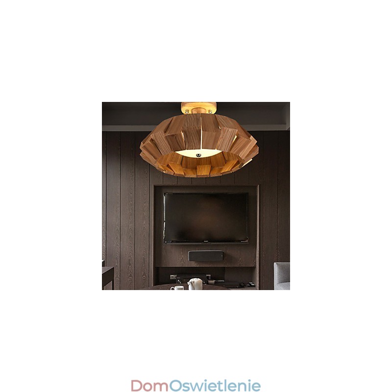 Nowoczesny Współczesny Wiejski Mini Styl Inne Drewno Bambus Wisząca Lampa